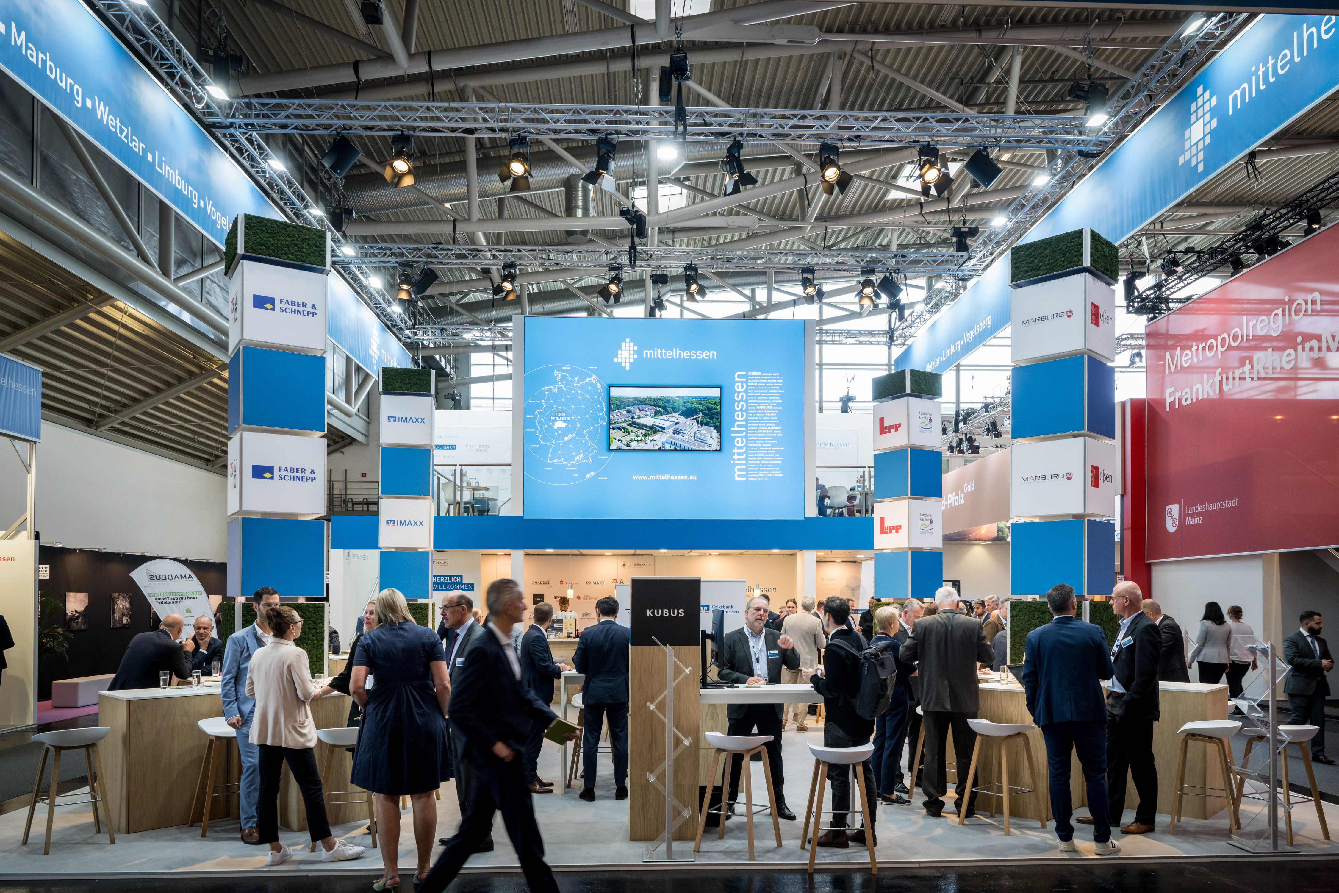 Die Region Mittelhessen ist erneut auf der wichtigsten Immobilienmesse Europas vertreten, der EXPO REAL in München.