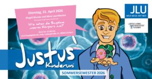 Justus‘ Kinderuni: Wie sehen die Baupläne unseres Körpers aus?
