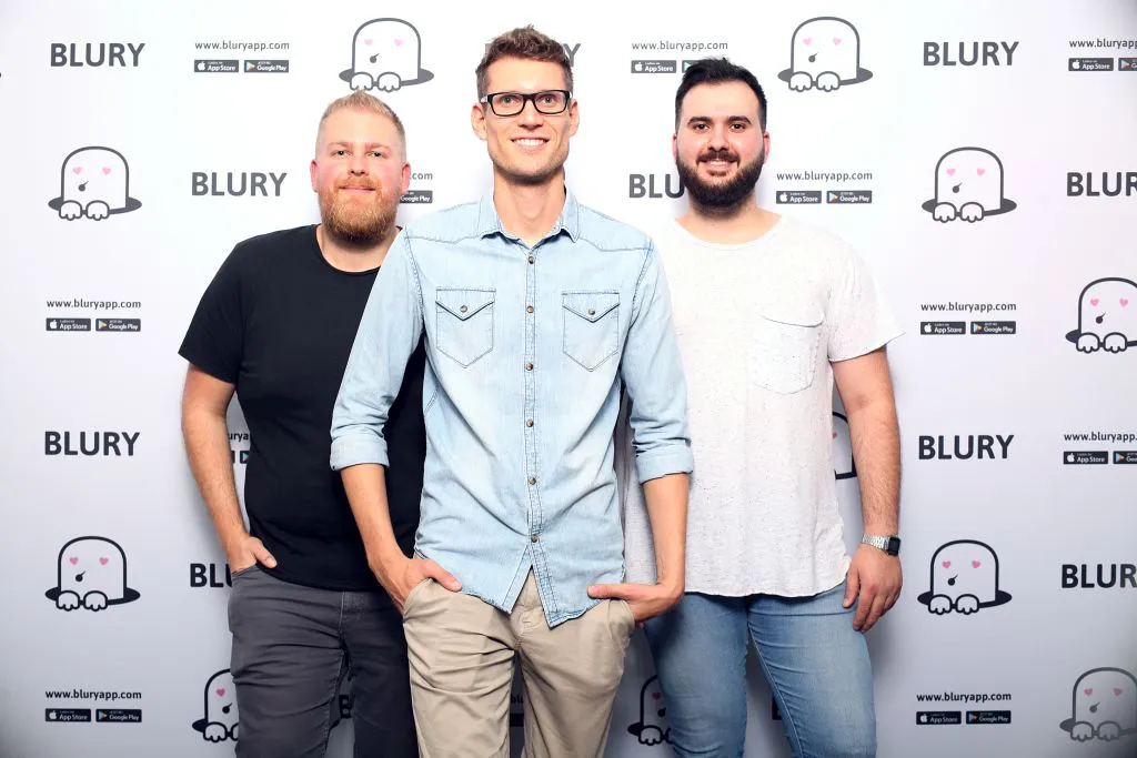 Die Entwickler von Blury v.l.n.r.: Die Giessener Fabian Geisler, Phillip Eisenreich und Erkan Yaglu. Bild: Blury UG