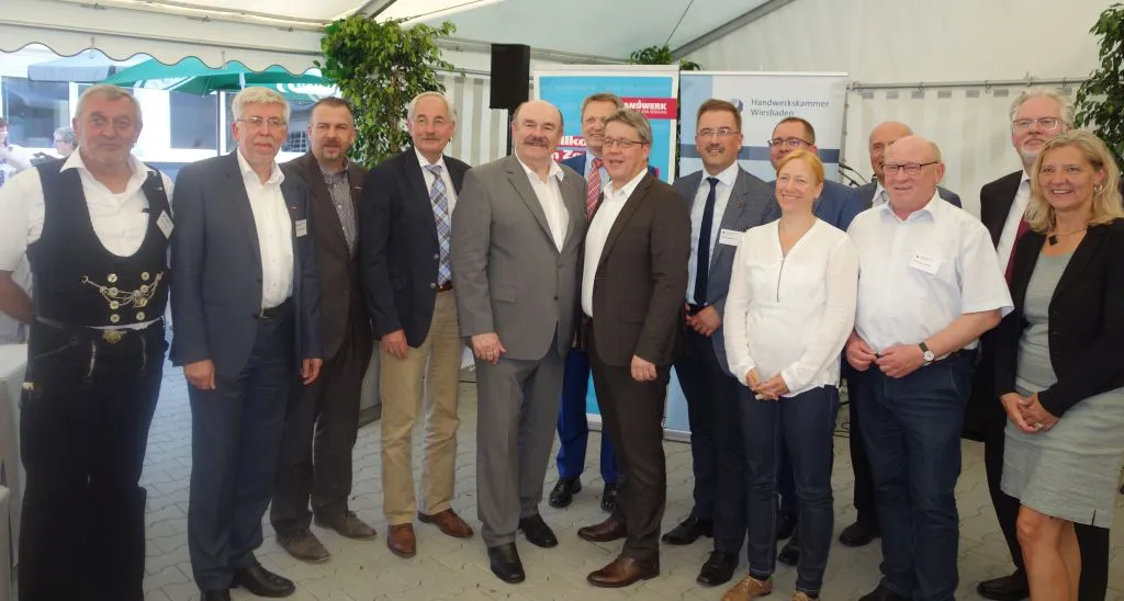 Zahlreiche Gäste aus Politik und Wirtschaft waren der Einladung zum Jahresempfang der Handwerkskammer nach Wetzlar in der Überzeugung gefolgt, die Region Mittelhessen weiter voranzubringen. Foto: HWK Wiesbaden