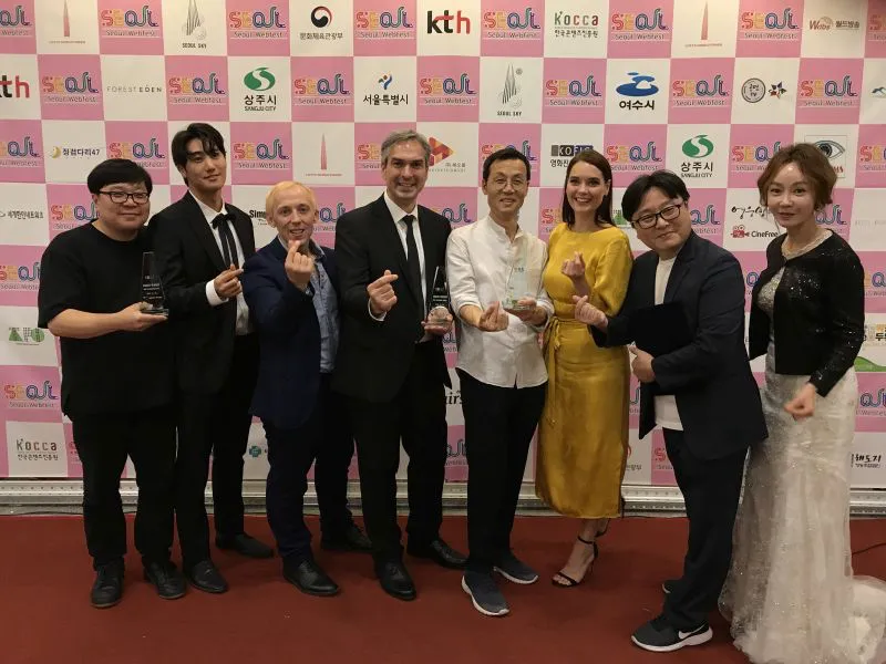 Preisverleihung in Seoul (Foto: Dobago_Film)
