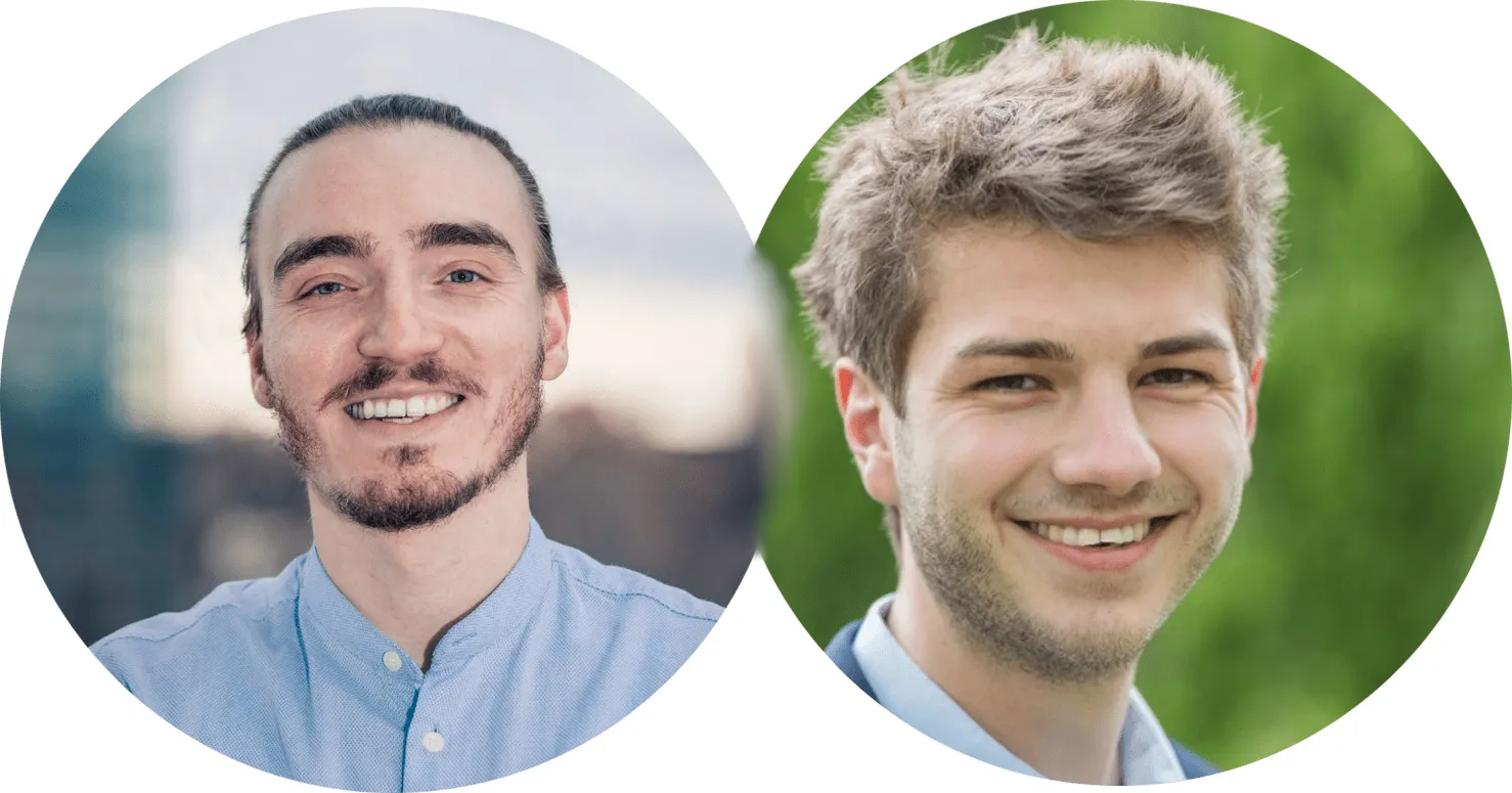 Jan und David von Istari.ai (v.l.n.r.)