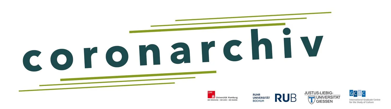 Wissenschaftlerinnen und Wissenschaftler der Universitäten Gießen, Bochum und Hamburg starten in Zeiten von Kontaktsperre und Homeoffice das Projekt „coronarchiv“. (Quelle: Coronarchiv)