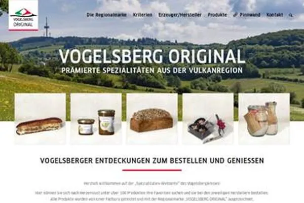Die Website von Vogelsberg ORIGINAL. (Quelle: Vogelsbergkreis)