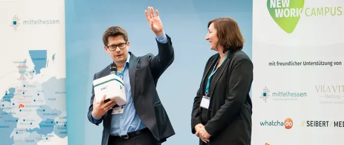 Lorenz Schirmer (links)