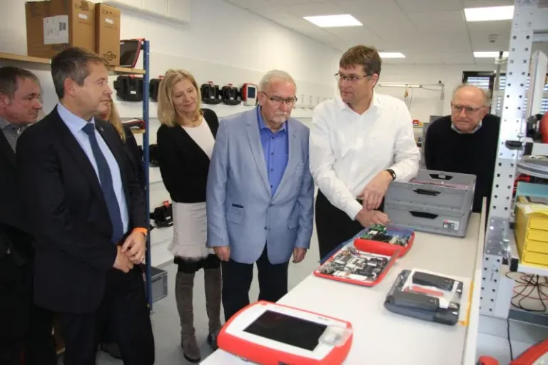 Einblicke beim Spezialisten für Hard- und Software für Rettungsdienste und Kliniken