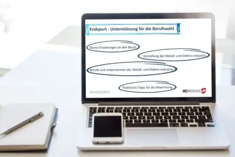 Livestreams der M+E-Industrie bieten interaktive Berufsorientierung