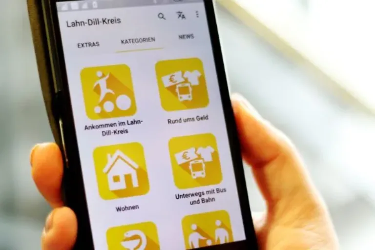 Ein Jahr digitale Integrations-Plattform Integreat im Lahn-Dill-Kreis