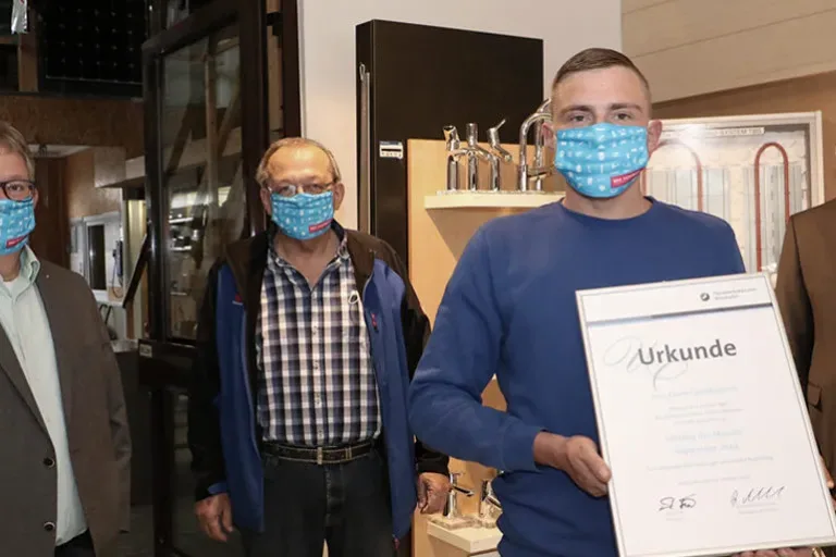 Lehrling des Monats September kommt aus Rabenau