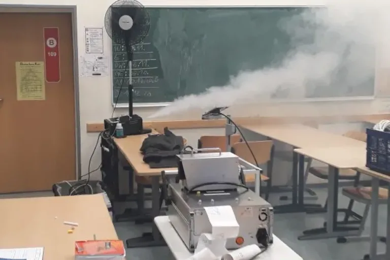 Stoßlüftung um ein Vielfaches wirksamer als Luftfiltergeräte