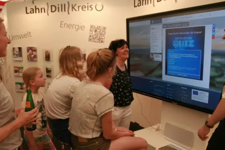 Regionalmanagement auf dem Hessentag 2016 in Herborn