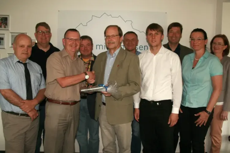 Netzwerk Kommune verabschiedet Wolfgang Liprecht