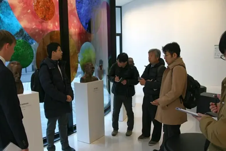 Japanische Wissenschafts- Delegation in Mittelhessen