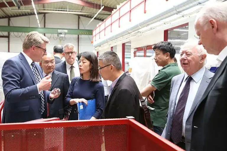 Delegation aus Xuchang: Austausch mit Unternehmen, Kultur und Politik