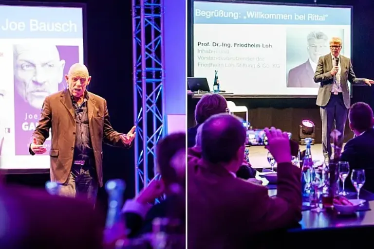 Kultur in der Fabrik der Zukunft Verein Mittelhessen zu Gast bei Rittal in Haiger