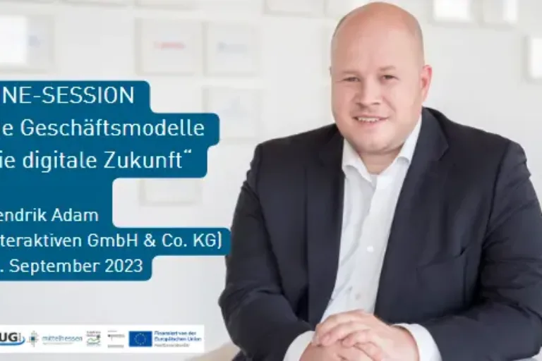 Online-Session „Neue Geschäftsmodelle für die digitale Zukunft” am 29. September 2023