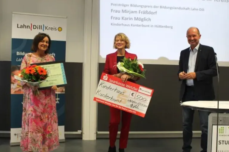 Erster Bildungspreis Lahn-Dill geht an Kinderhaus Kunterbunt