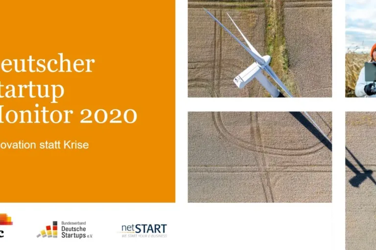 Deutscher Startup Monitor 2020 – Startups als Brückenbauer