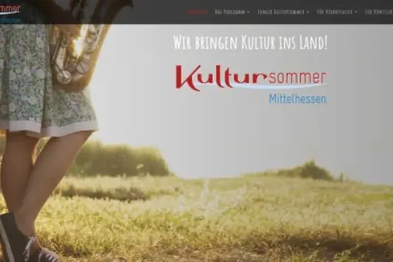 29. Kultursommer Mittelhessen 2021 – Endlich wieder Kultur live!