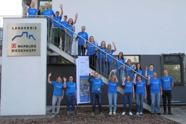 Helfende Hände aus der Kreisverwaltung: Rund 50 Mitarbeitende der Verwaltung packen beim Freiwilligentag mit an