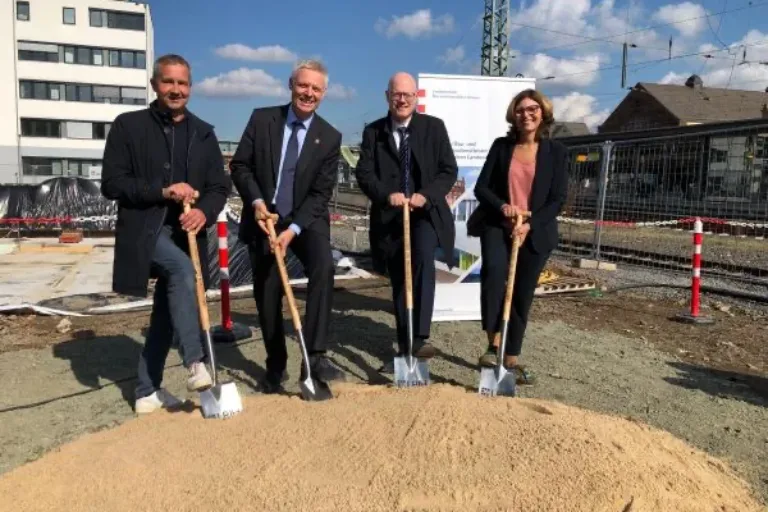Spatenstich für die Hessische Lehrkräfteakademie in Gießen