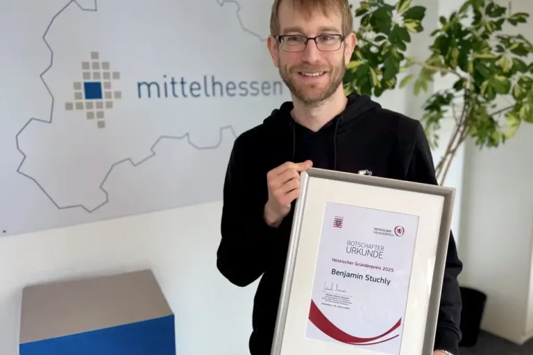 Gründerpreis-Botschafter aus dem Regionalmanagement Mittelhessen
