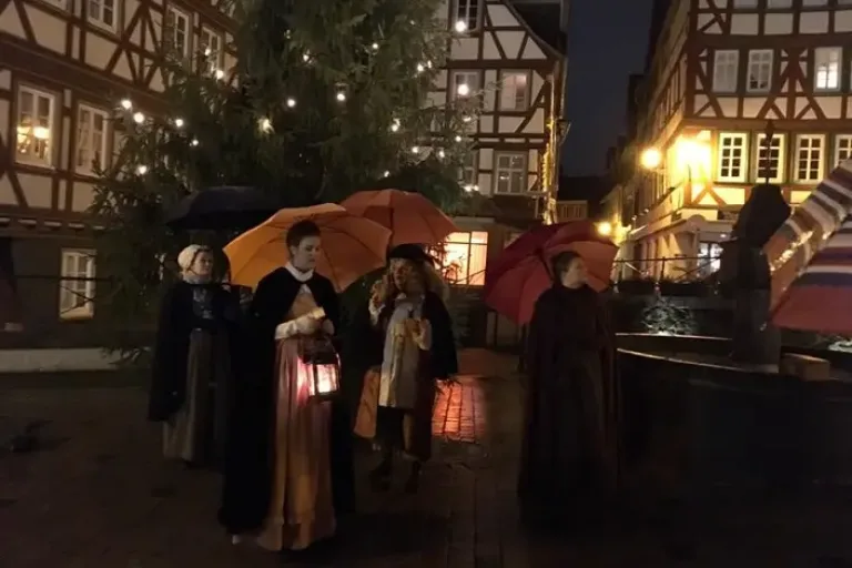 Newcomers Day in der weihnachtlichen Altstadt von Wetzlar