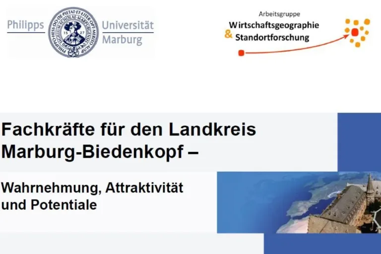 Kenntnisgewinn über das Thema Fachkräfte im Landkreis Marburg Biedenkopf