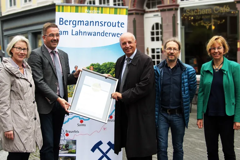 Bergmannsroute erhält für weitere drei Jahre wichtiges Qualitätszertifikat