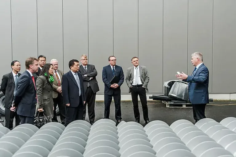 Chinesische Delegation zu Besuch in Mittelhessen