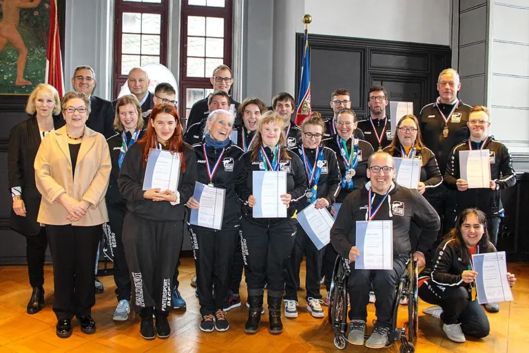 Basketball-Handicap-Teams des BC Marburg holten Gold- und Silbermedaillen bei den Special Olympics