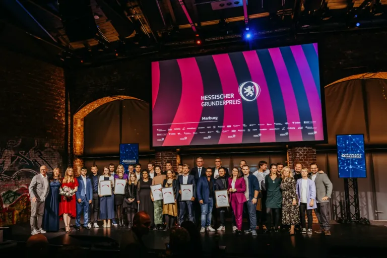 Zwei mittelhessische Lösungen gewinnen Hessischen Gründerpreis 2024
