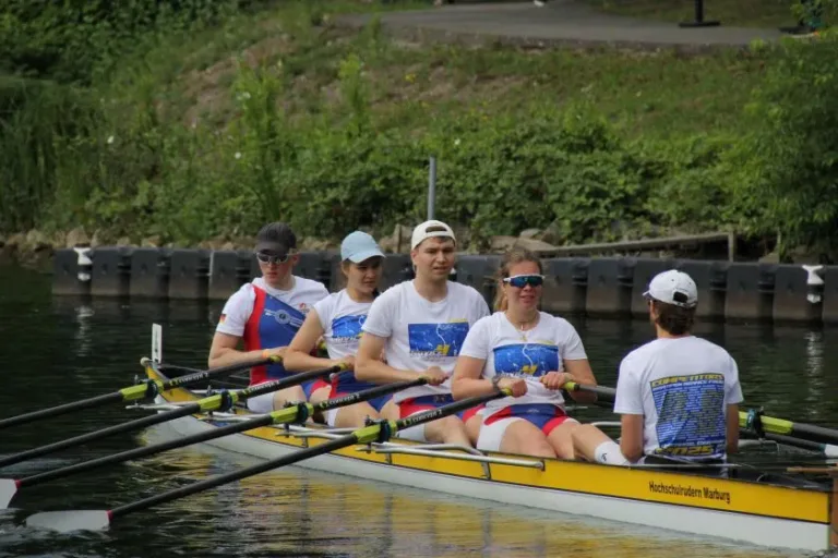 Marburger Ruder-Teams schlagen sich beachtlich bei den World University Games