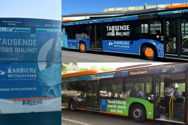 Zwei Busse bringen Karriere ins Rollen