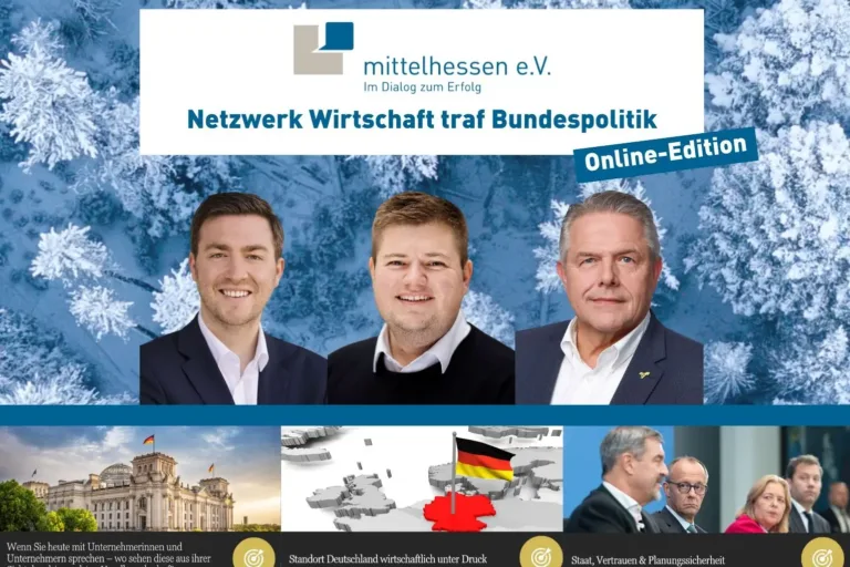 Wirtschaft und Bundespolitik im direkten Austausch