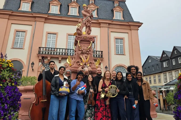 Internationale Fachkräfte treffen auf mittelhessische Geschichte
