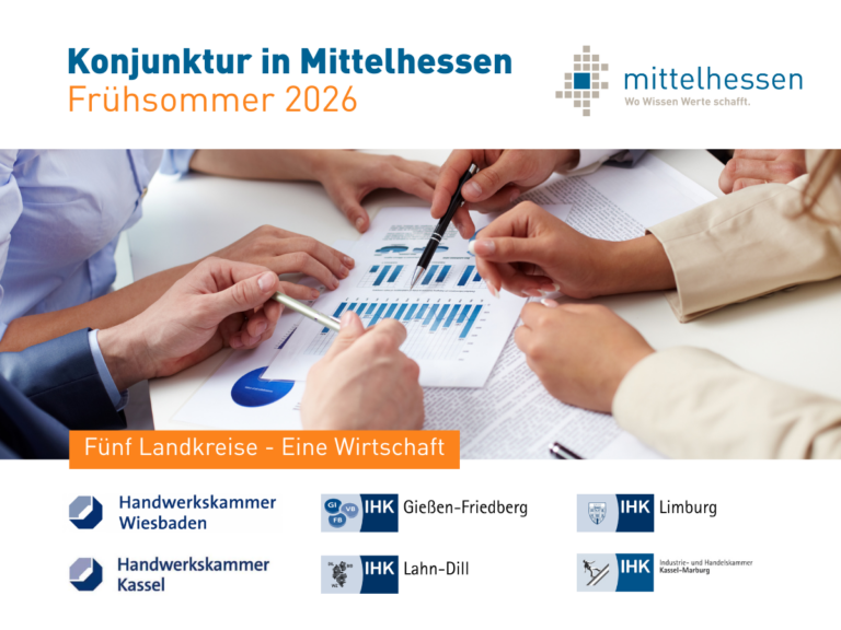 Konjunktur in MIttelhessen im Frühsommer 2026