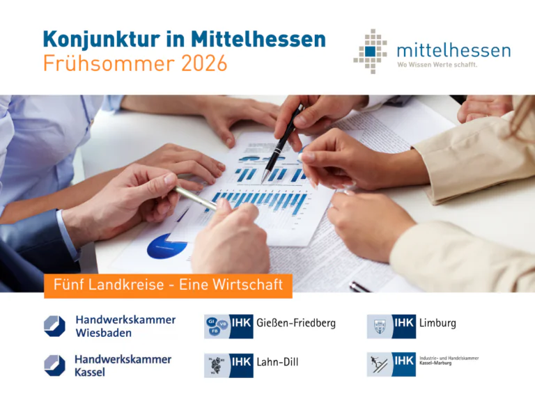 Konjunktur in MIttelhessen im Frühsommer 2026